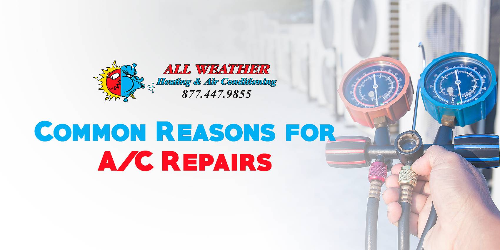 Common reasons for AC repair Benicia, CA
