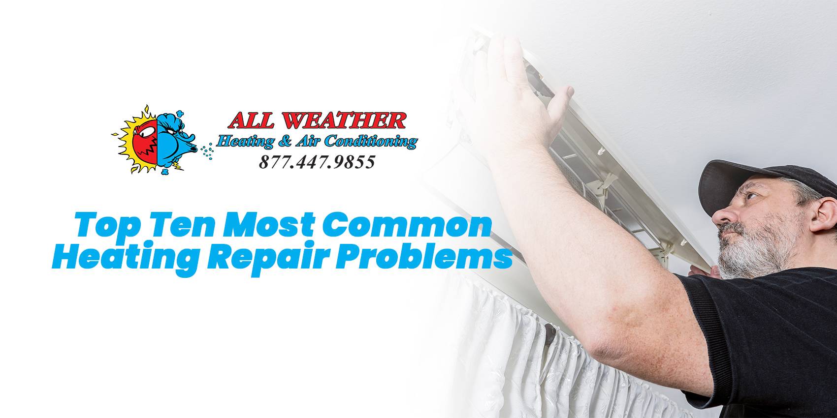 Top ten most common heating repair problems