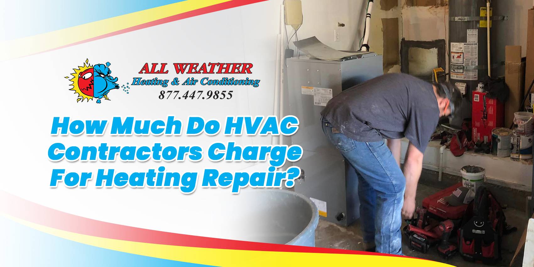 How much do HVAC contractors charge for heating repair?