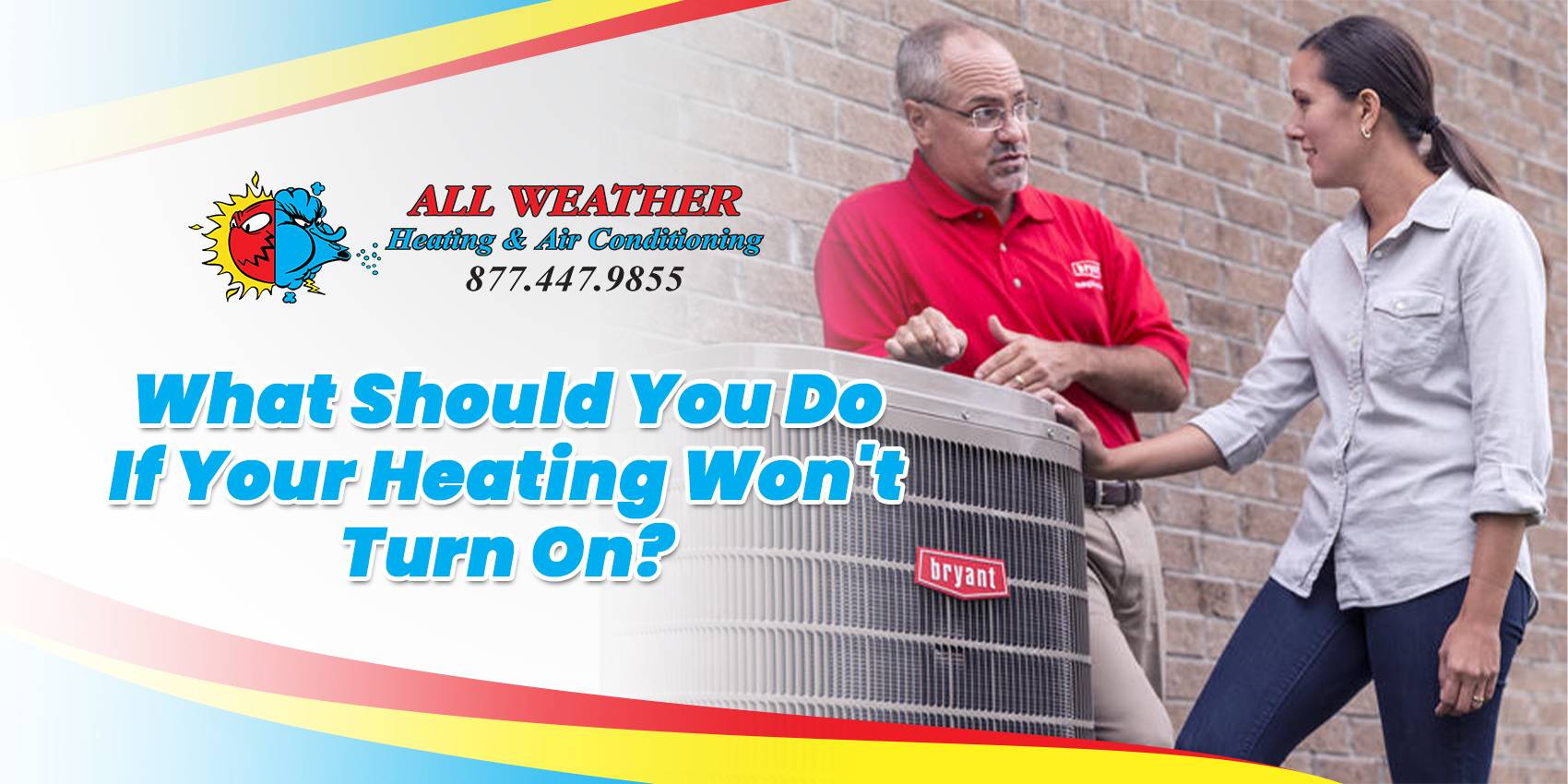 What should you do if your heating won't turn on?